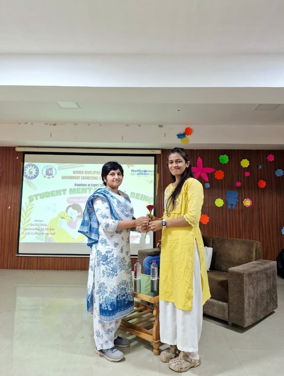 Honouring Dr. Harita Patel at College Event