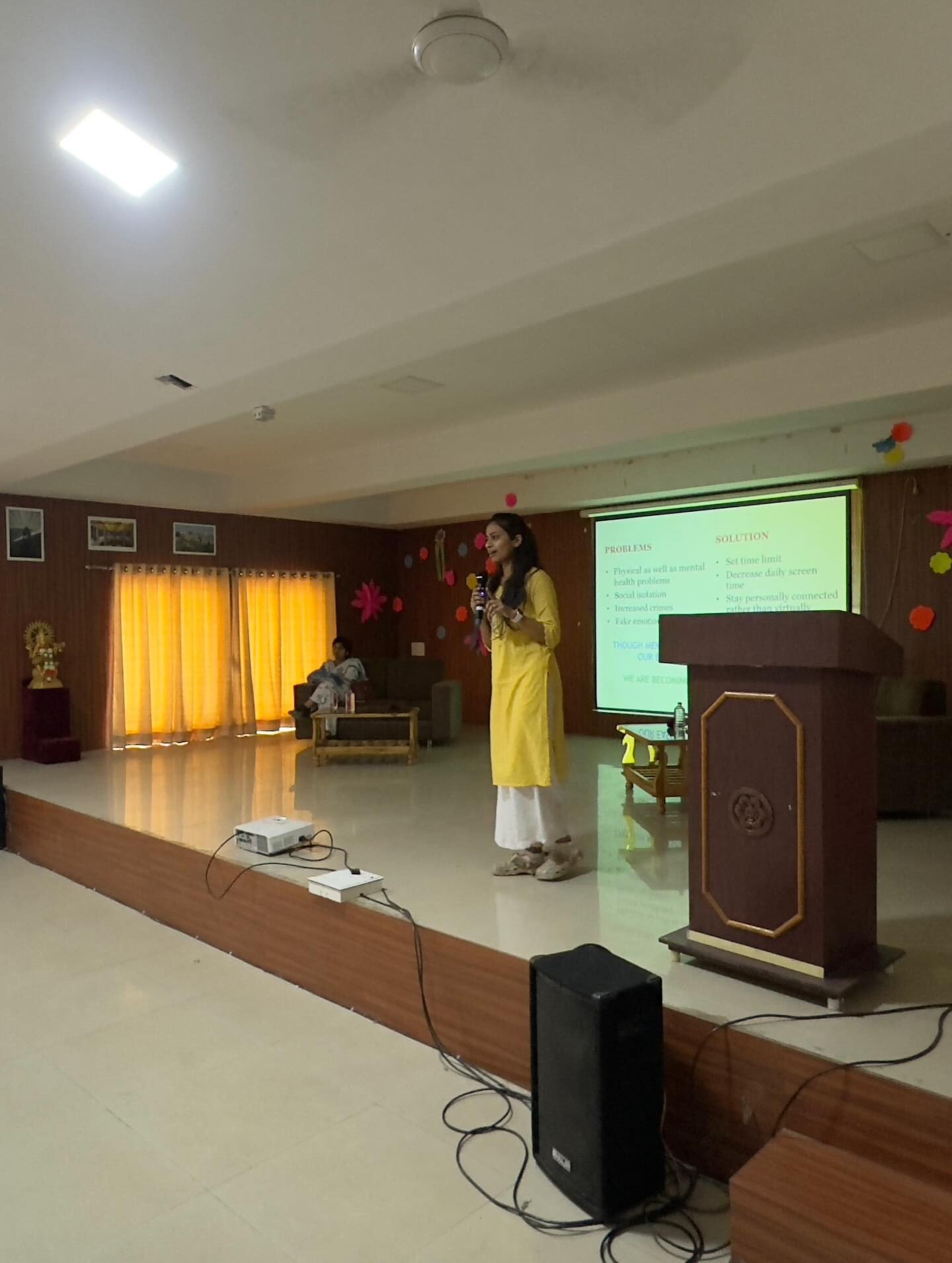Dr. Harita Patel — Seminar on Mental Well-Being