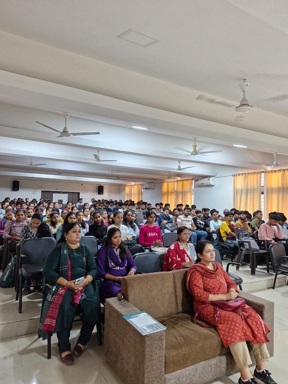 Students & Faculty Audience at College Mental Health Seminar